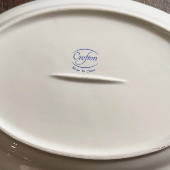 Snowman Themed Blue and White Dishes - Picture 4 of 4